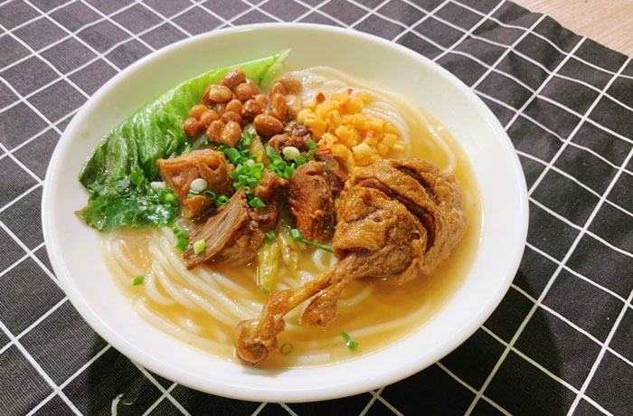 茄子河鸭肉粉培训